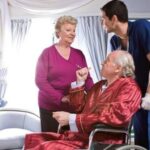 Home Care San Diego Caregiver Assisting Senior in Wheelchair