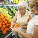 Home Care San Diego Caregiver Grocery Shopping with Senior 2