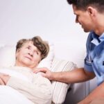 Home Care San Diego Caregiver Assisting Senior Recover