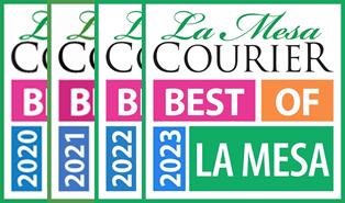 All Heart Home Care La Mesa Courier BEST OF HOME CARE 2020 - 2021 -2022 - 2023