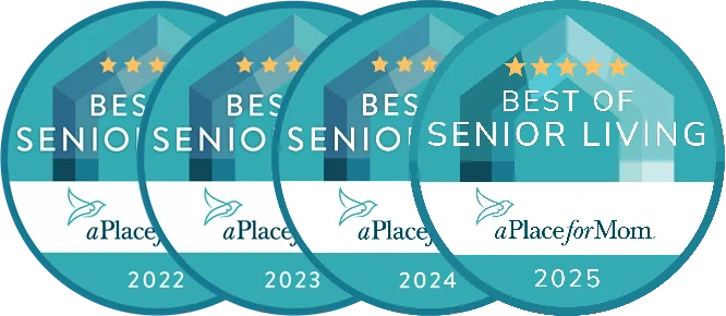 A Place For Mom Best of Senior Living 2022 - 2023 - 2024 - 2025 San Diego Award