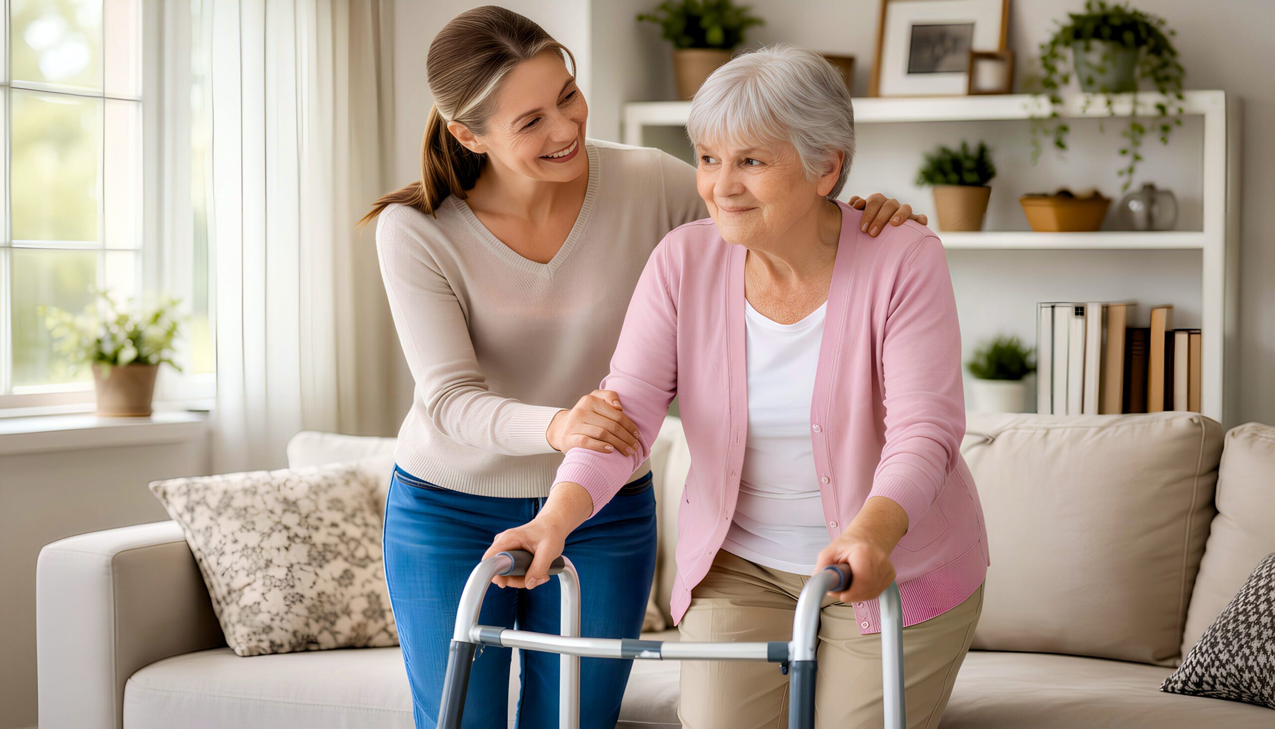 Caring For An Aging Parent: Essential 2026 Guide For Families 1 Daughter Caring For An Aging Parent At Home