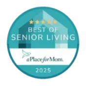 A Place For Mom Award Logo (2025) For Home Care
